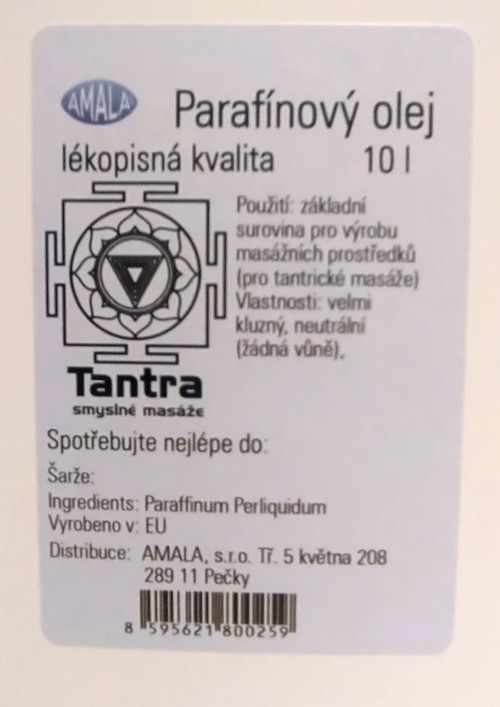 Amala Parafínový olej Tantra 10 l