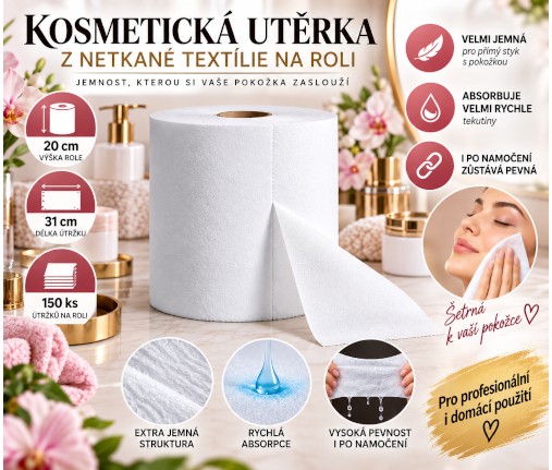 Kosmetická utěrka Věra
