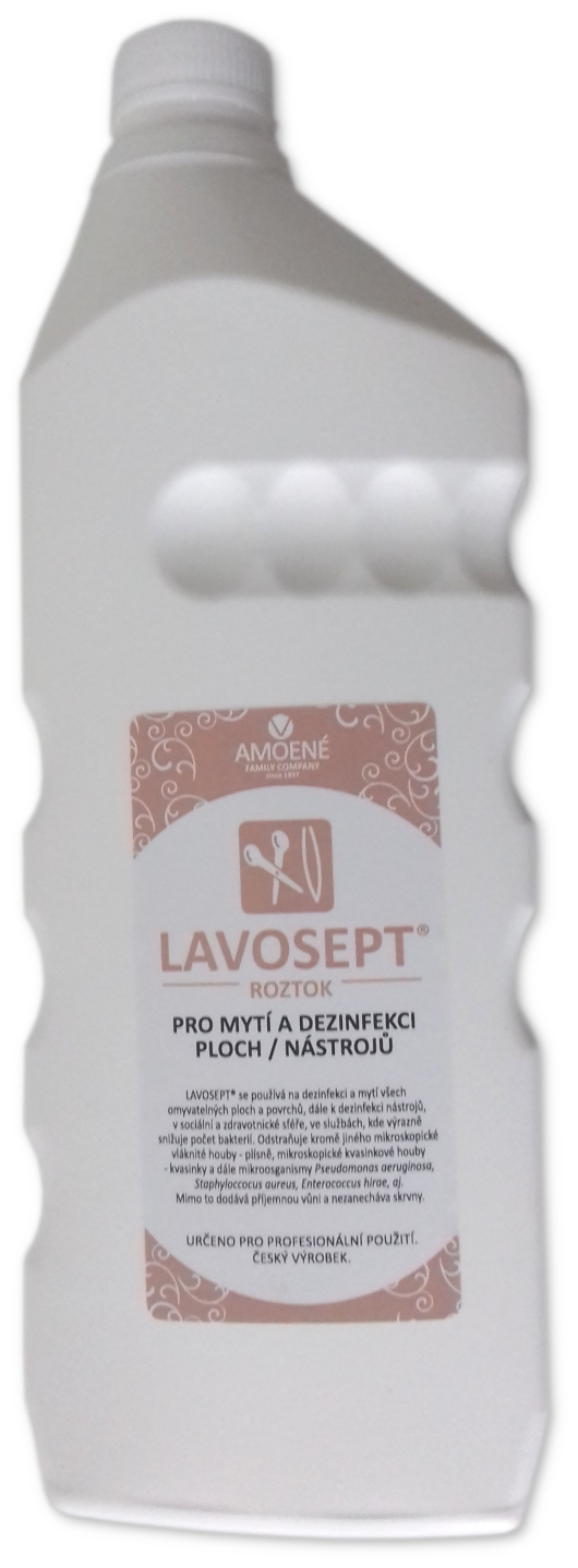 Amoene Lavosept K roztok dezinfekce na nástroje 1000 ml rozprašovač bez aroma