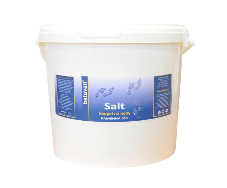 BATAVAN Salt koupelová sůl na nohy kamenná 2,5 kg