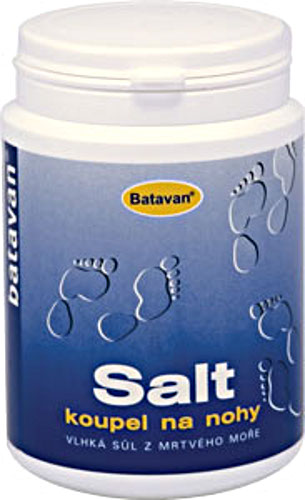 BATAVAN Sůl na nohy z Mrtvého moře - kabinetní balení 1 kg