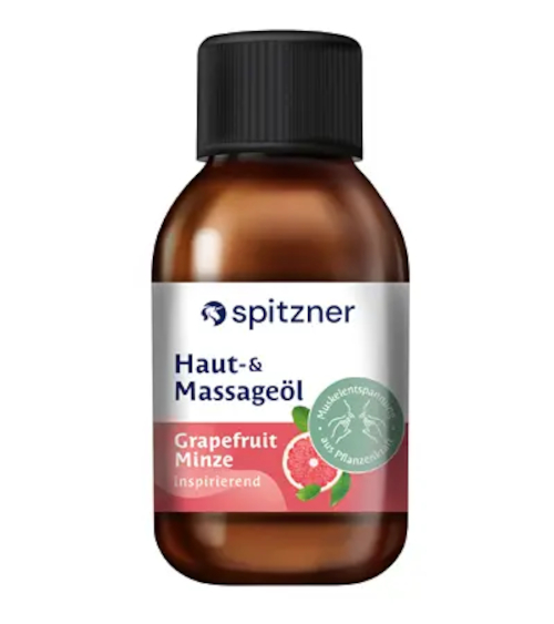 Spitzner masážní olej Grapefruit - Máta 200 ml